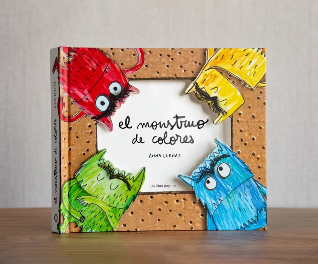 monstruo de colores, emociones, libros infantiles