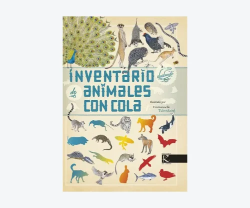Inventario ilustrado de animales con cola