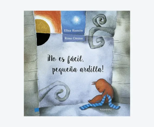 ¡No es fácil pequeña ardilla!