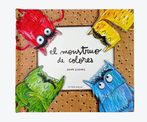 El monstruo de colores, un libro pop-up